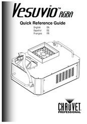 Chauvet Professional VESUVIO RGBA Guide De Référence Rapide