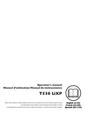 Husqvarna T536 LiXP Manuel D'utilisation