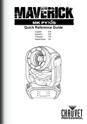 Chauvet Professional MAVERICK MK PYXIS Guide De Référence Rapide
