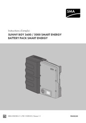 SMA SUNNY BOY 3600 SMART ENERGY Instructions D'emploi