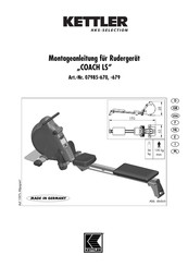 Kettler 07985-670 Instructions De Montage