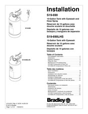 Bradley S19-690LHS Mode D'emploi