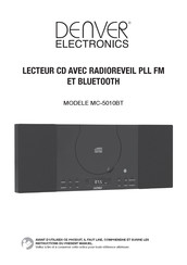 Denver Electronics MC-5010BT Mode D'emploi