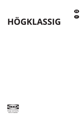 Ikea HOGKLASSIG Mode D'emploi