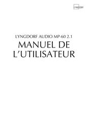 Lyngdorf AUDIO MP-60 2.1 Manuel De L'utilisateur