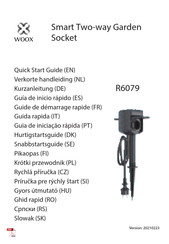 WOOX R6079 Guide De Démarrage Rapide