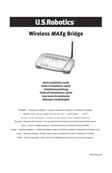 U.S.Robotics Wireless MAXg Bridge Guide D'installation Rapide