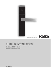 Kaba Q8SCONFIDANT-RFID Guide D'installation
