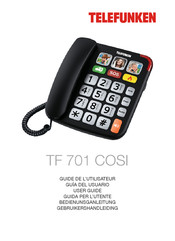 Telefunken TF 701 COSI Guide De L'utilisateur