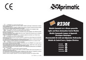 Aprimatic ADI R230E Instructions