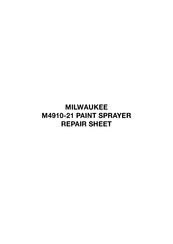 Milwaukee M4910-21 Manuel De Réparation