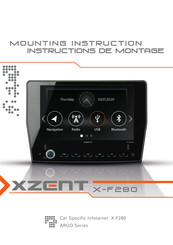 XZENT ARGO X-F280 Instructions De Montage