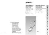Siemens VS01 Série Mode D'emploi