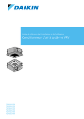 Daikin FXZA50A2VEB Guide De Référence De L'installateur Et De L'utilisateur