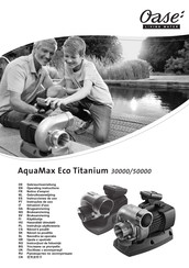 Oase AquaMax Eco Titanium 30000 Notice D'emploi