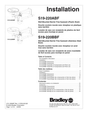 Bradley S19-220BBF Installation