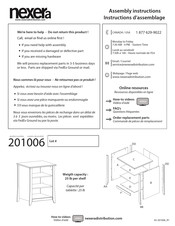 NEXERa 201006 Instructions D'assemblage