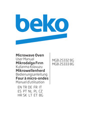 Beko MGB 25332 BG Manuel D'utilisation