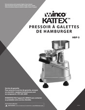 Winco KATTEX HBP-3 Mode D'emploi