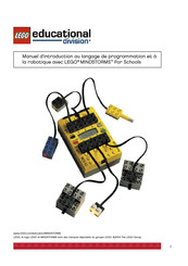 LEGO educational division MINDSTORMS Manuel D'introduction