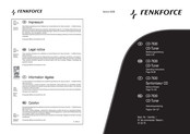Renkforce CD-7630 Notice D'emploi