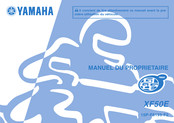 Yamaha XF50E 2008 Manuel Du Propriétaire