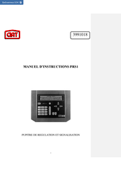 CIAT PRS1 Manuel D'instructions