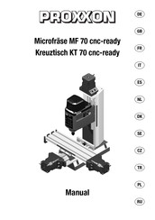 Proxxon MF 70 Manuel