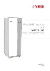 Nibe NIBE F1345 Manuel De L'installateur