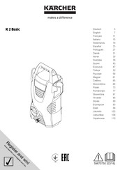 Kärcher K 2 Basic Mode D'emploi