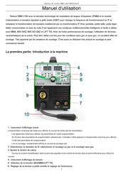 Reboot RBM 2100 Manuel D'utilisation