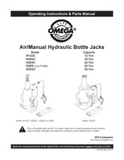 Omega Lift Equipment 18122C Manuel Des Consignes D'utilisation Et Des Pièces