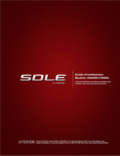 Sole Fitness SB900 Guide D'utilisation