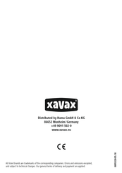 Xavax 000095320 Mode D'emploi