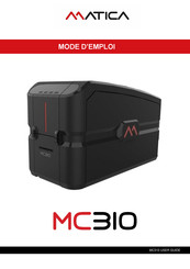 Matica MC310 Mode D'emploi