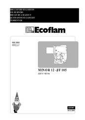 Ecoflam MINOR 12-J/F 105 Mode D'emploi