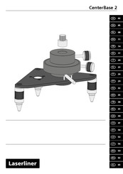 LaserLiner CenterBase 2 Mode D'emploi