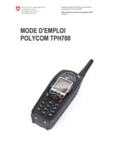 Polycom TPH700 Mode D'emploi