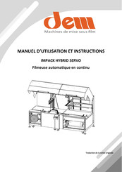 DEM IMPACK HYBRID SERVO Manuel D'utilisation Et Instructions