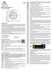 TOOLCRAFT LDM T40 Mode D'emploi