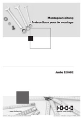 Stobag Jumbo S2160/2 Instruction Pour Le Montage