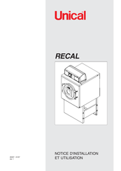 Unical RECAL R 22 Notice D'installation Et Utilisation
