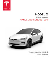 Tesla MODEL X 2021 Manuel Du Conducteur