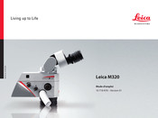 Leica Microsystems M320 Mode D'emploi