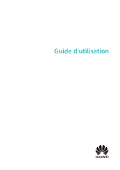 Huawei MateView GT ZQE-CAA Guide D'utilisation