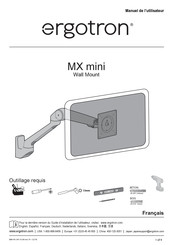 Ergotron MX mini Manuel De L'utilisateur