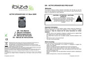 Ibiza sound PRO15A-BT Manuel D'utilisation