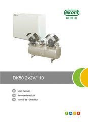 EKOM DK50 2x2V/110 Manuel De L'utilisateur