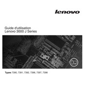 Lenovo 3000 J Série Guide D'utilisation