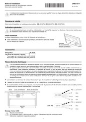 V-Zug GK46TI Notice D'installation